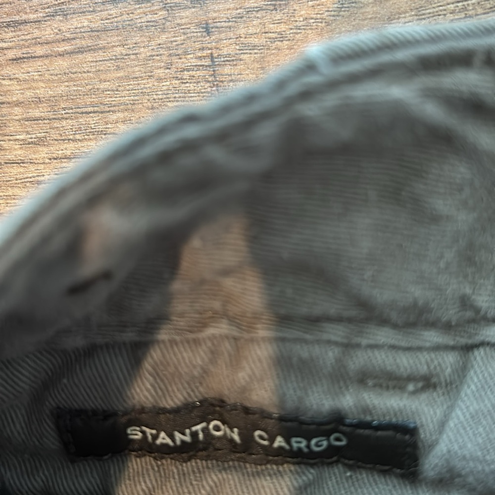 Men's J.Crew Olive Green Cargo Shorts - Picture 5 of 7